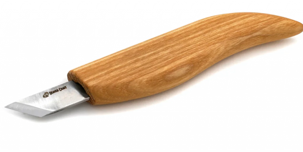 Šikmý řezbářský nůž BeaverCraft – Skew Knife