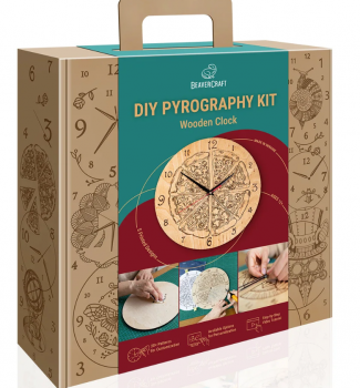 Pyrografická sada na výrobu hodin BeaverCraft