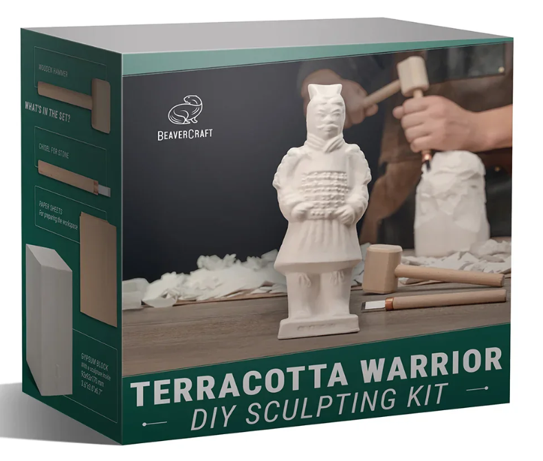 DIY sochařská sada – Terakotový válečník BeaverCraft