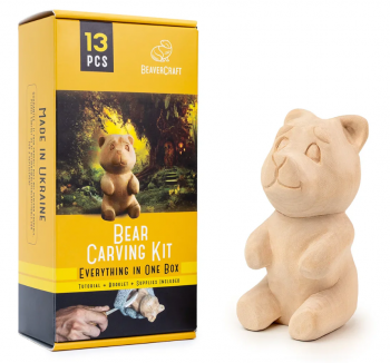Vyřezávací sada BeaverCraft – Bear