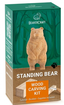 Vyřezávací sada BeaverCraft – Standing Bear