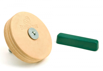 Kožený obtahovací kotouč s brusnou pastou BeaverCraft