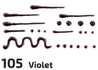 Univerzální kontura Rosa – 105 Violet