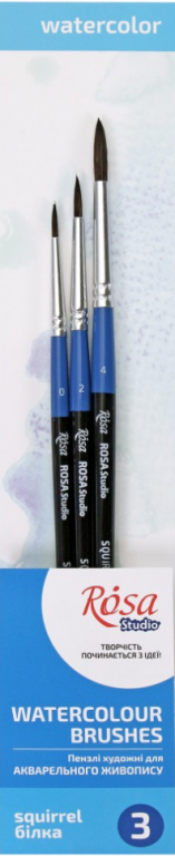 Sada štětců Rosa Studio Veverka 3ks