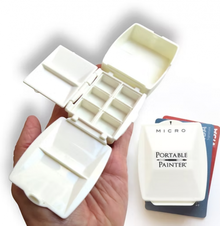 Cestovní paleta na akvarelové barvy Portable Painter – Micro
