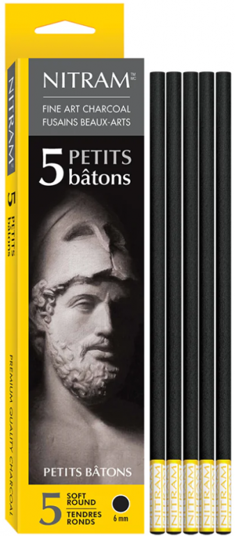 Uhel přírodní Nitram – Petits Bâtons 6mm 5ks