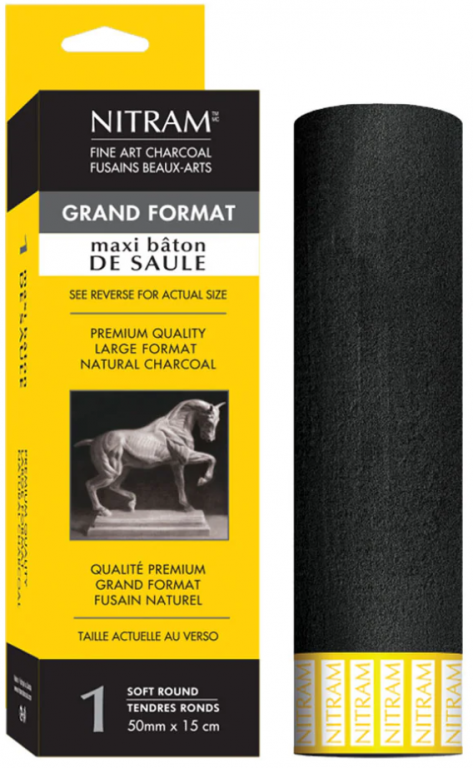 Uhel přírodní Nitram – Maxi Bâtons 50mm 1ks