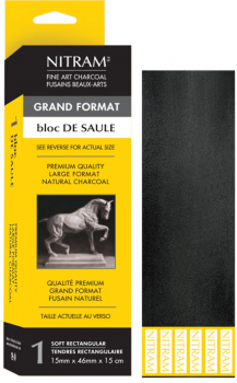 Uhel přírodní Nitram – Bloc de Saule Extra měkký