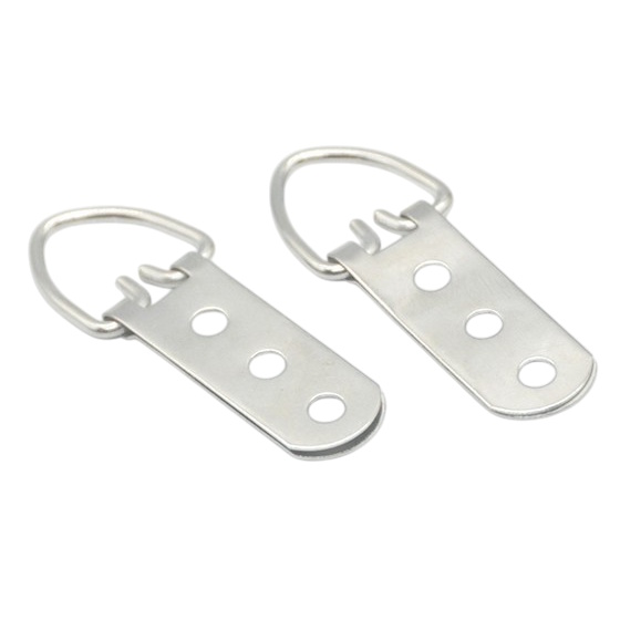 Háček K008 vysoký na tři vruty, 22x62mm