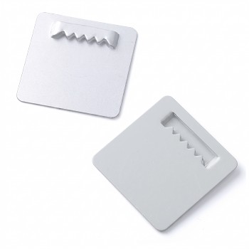 Háček K340 plochý pro zrcadla 80x60mm