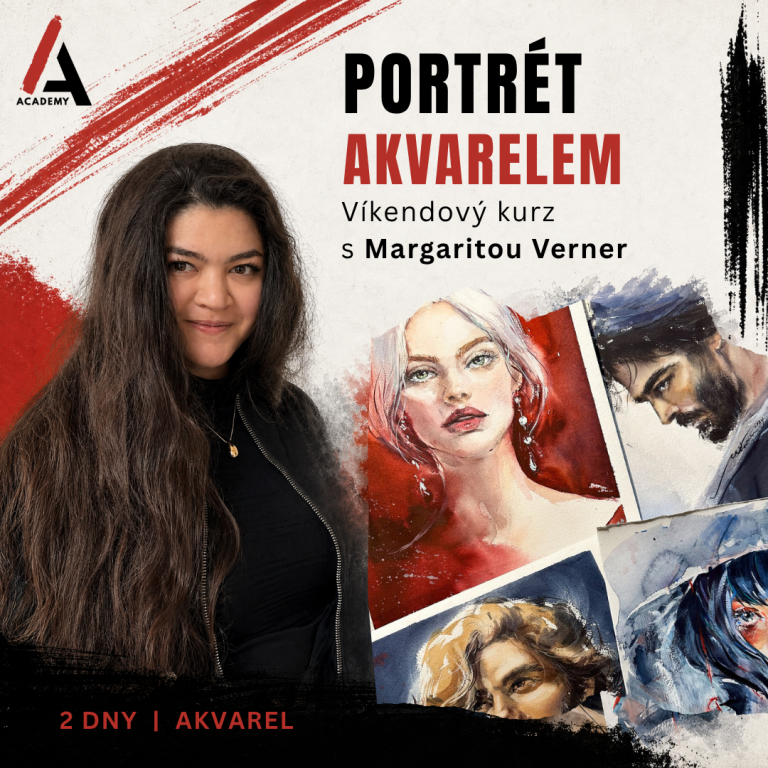 Portrét akvarelem (25-26.7.)