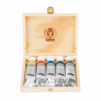 Sada olejových barev Mussini 5x15ml