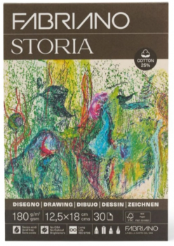 Blok Fabriano Storia 12,5x18cm 180g