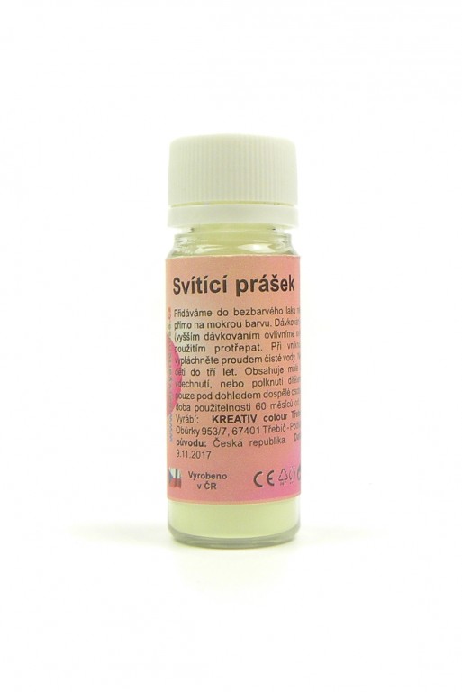 Svítící prášek 10g