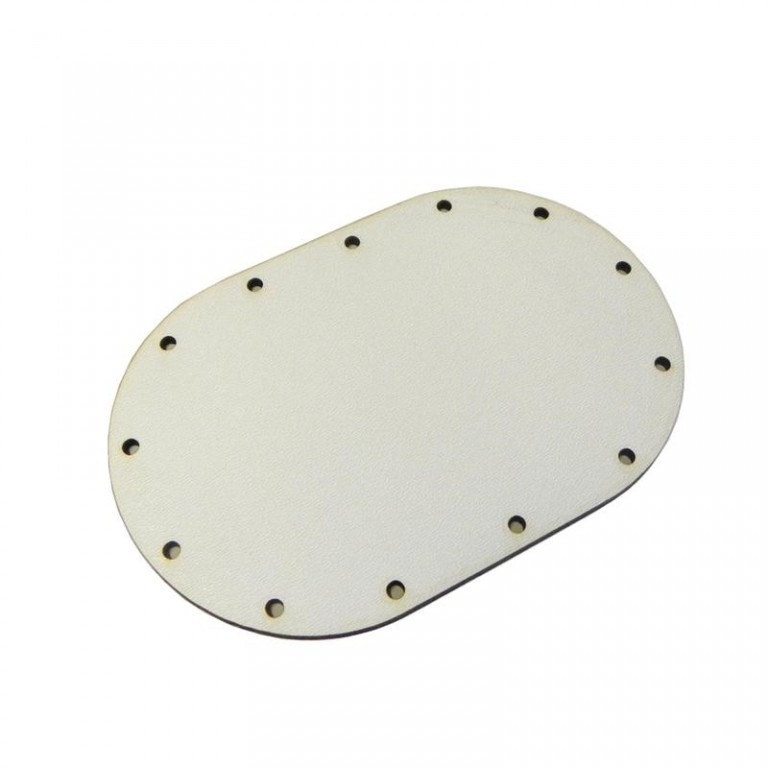 Dno oválné pro pletení košíků 8x12cm