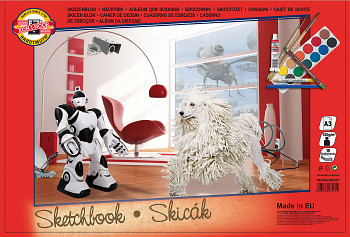 Skicák A3 10 listů 180g