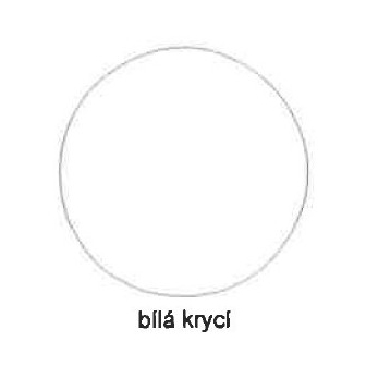 Tiskařská barva 60ml – bílá krycí