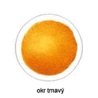 Tiskařská barva 130ml – okr tmavý